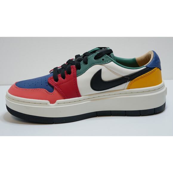 NEW NIKE AIR JORDAN 1 ELEVATE LOW MULTI COLOR DX3951 100 WOMENS SIZE - 9.5 - Picture 7 of 16